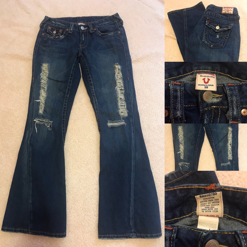 True Religion Brand Jeans Joey destroyed